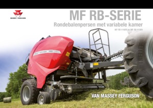 Prese de balotat rotunde Massey Ferguson RB 4180V Xtra 