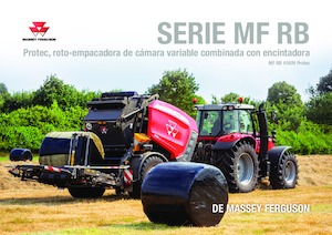 Prese de balotat rotunde Massey Ferguson RB 4160V Protec