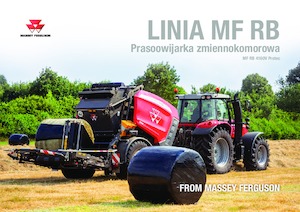 Prese de balotat rotunde Massey Ferguson RB 4160V Protec