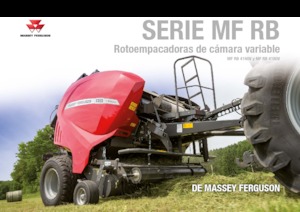 Prese de balotat rotunde Massey Ferguson RB 4160V Xtra 
