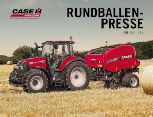 Prese de balotat rotunde Case IH RB 465 VC 