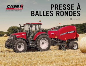 Prese de balotat rotunde Case IH RB 465 VC 