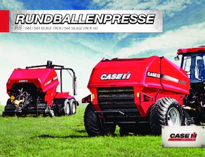 Prese de balotat rotunde Case IH RB544