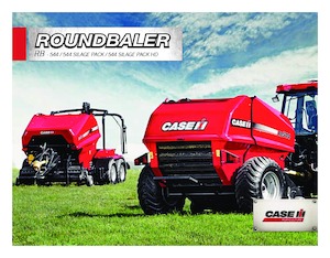 Prese de balotat rotunde Case IH RB544
