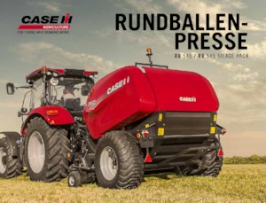 Prese de balotat rotunde Case IH RB545