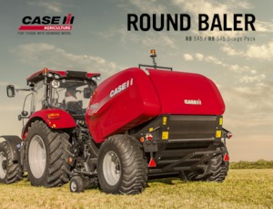 Prese de balotat rotunde Case IH RB545