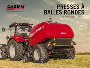 Prese de balotat rotunde Case IH RB545