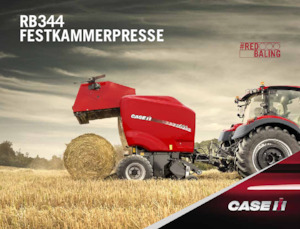 Prese de balotat rotunde Case IH RB 344