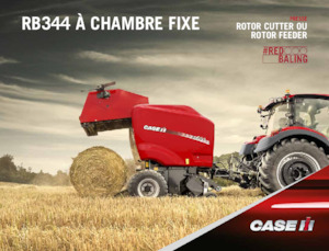 Prese de balotat rotunde Case IH RB 344