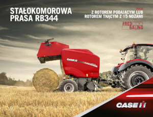 Prese de balotat rotunde Case IH RB 344