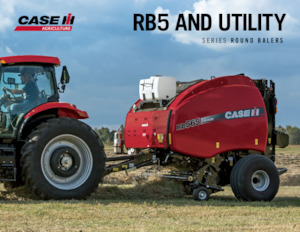 Prese de balotat rotunde Case IH RB444