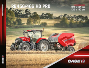 Prese de balotat rotunde Case IH RB 456 HD