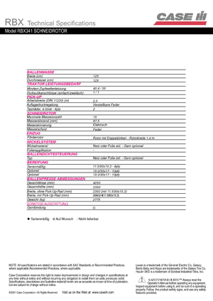 Prese de balotat rotunde Case IH RBX 341 IS