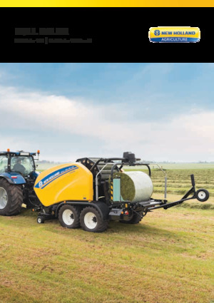 Prese de balotat rotunde New Holland Roll Baler 125 Combi