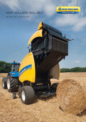 Prese de balotat rotunde New Holland Roll Belt 150 Activesweep Pu