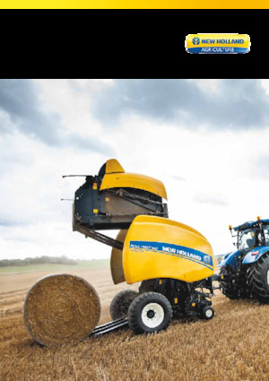 Prese de balotat rotunde New Holland Roll Belt 150 Activesweep Pu