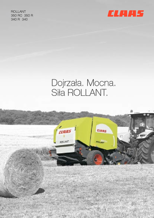 Prese de balotat rotunde Claas Rollant 340 RF