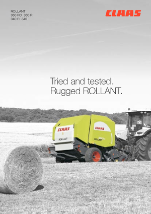 Prese de balotat rotunde Claas Rollant 350 RC
