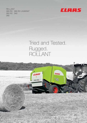 Prese de balotat rotunde Claas Rollant 355 RC