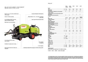 Prese de balotat rotunde Claas Rollant 374 RC Pro