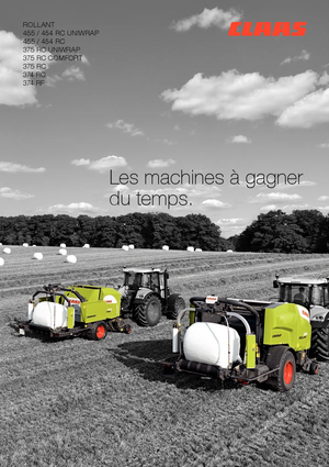 Prese de balotat rotunde Claas Rollant 375 RC