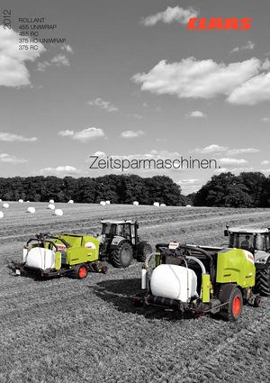 Prese de balotat rotunde Claas Rollant 375 RC