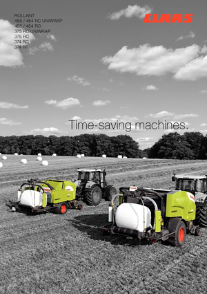 Prese de balotat rotunde Claas Rollant 375 RC