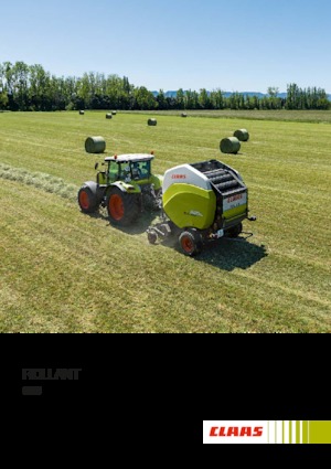 Prese de balotat rotunde Claas Rollant 620 RF