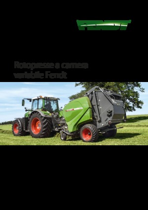 Prese de balotat rotunde Fendt Rotana 160 V Combi