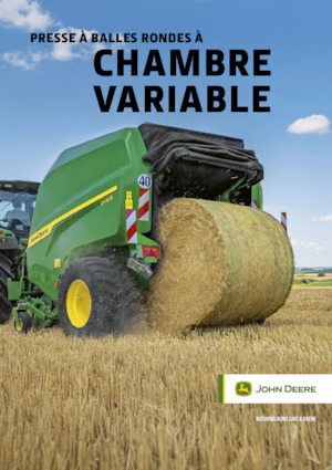 Prese de balotat rotunde John Deere V462R 