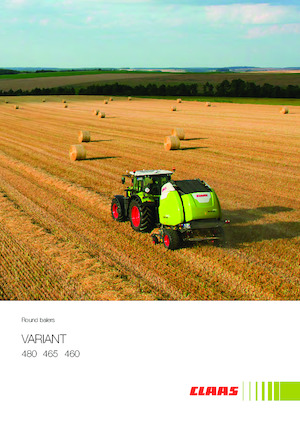 Prese de balotat rotunde Claas Variant 480 RF