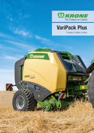 Prese de balotat rotunde Krone VariPack V 190 XC Plus 