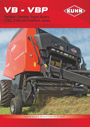 Prese de balotat rotunde Kuhn VB 2160