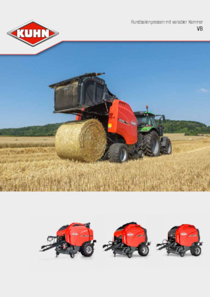 Prese de balotat rotunde Kuhn VB 7160