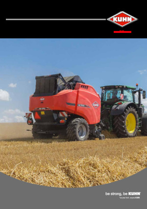 Prese de balotat rotunde Kuhn VB 7160