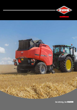 Prese de balotat rotunde Kuhn VB 7160