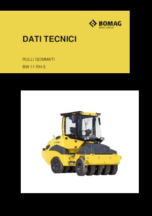 Cilindri compactori pe pneuri Bomag BW 11 RH 5