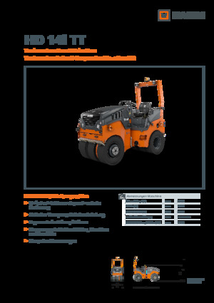 Cilindri compactori pe pneuri Hamm HD 14i TT