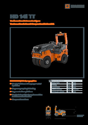 Cilindri compactori pe pneuri Hamm HD 14i TT