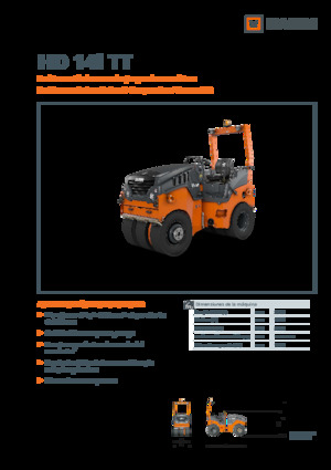 Cilindri compactori pe pneuri Hamm HD 14i TT