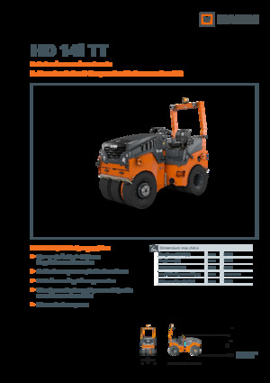 Cilindri compactori pe pneuri Hamm HD 14i TT
