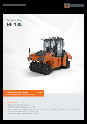 Cilindri compactori pe pneuri Hamm HP 100i