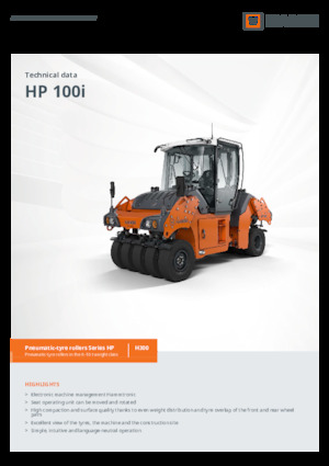 Cilindri compactori pe pneuri Hamm HP 100i