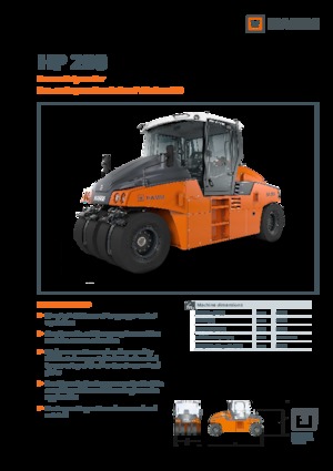 Cilindri compactori pe pneuri Hamm HP 280