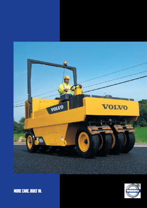 Cilindri compactori pe pneuri Volvo PT125R