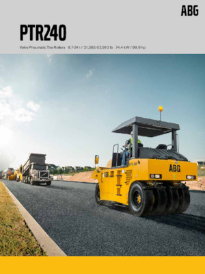 Cilindri compactori pe pneuri Volvo PTR240 ABG