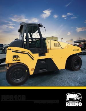 Cilindri compactori pe pneuri RHINO RPR109