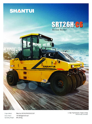 Cilindri compactori pe pneuri Shantui SRT26H-C6 