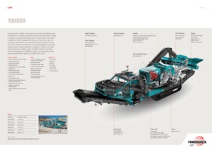 Stații de reciclare moloz Powerscreen 1000SR