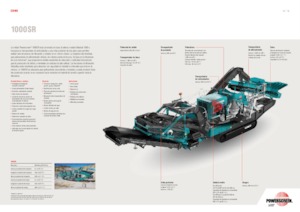 Stații de reciclare moloz Powerscreen 1000SR